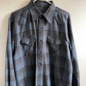 Men's Pendleton Plaid Button Down